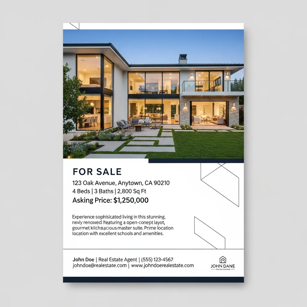 I will design professional real estate social media posts and property ads