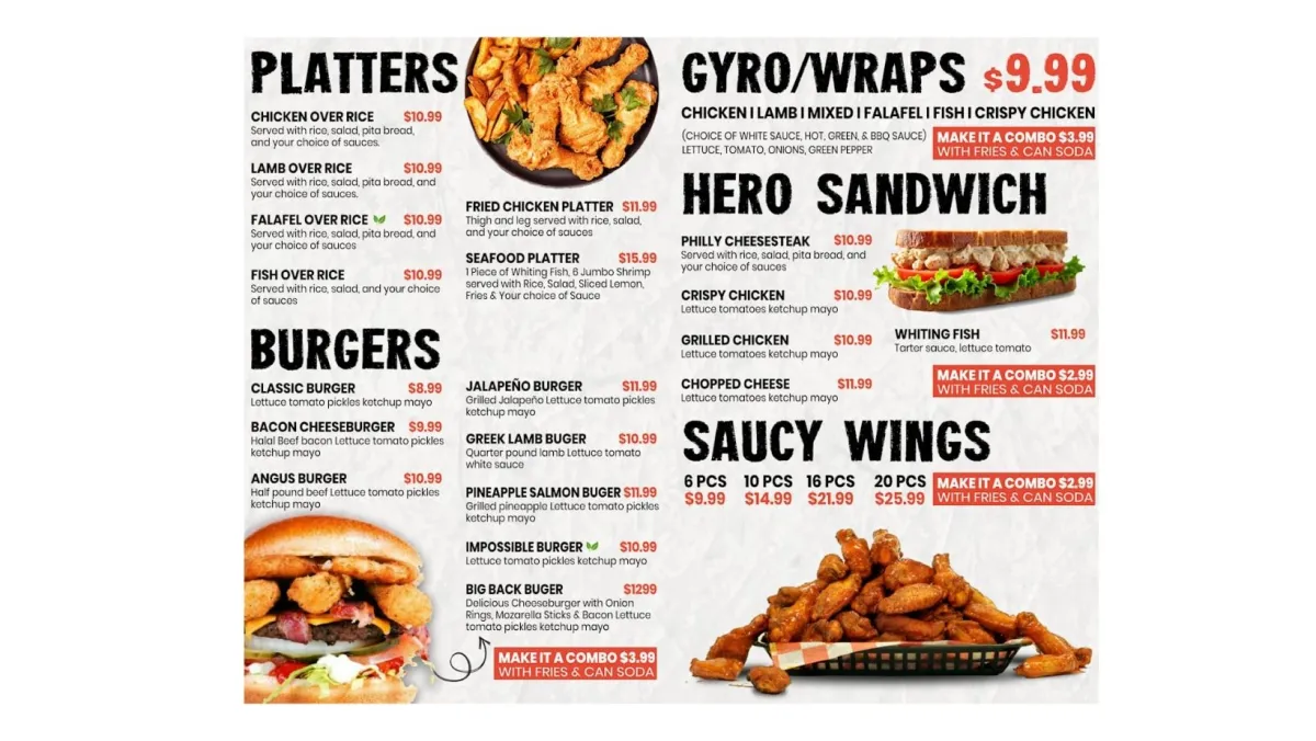 I Will Design Modern Menu Restaurant Menu Digital Menu