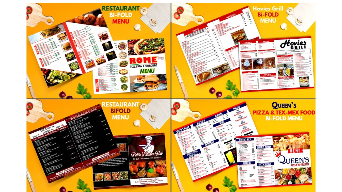 I Will Design Modern Menu Restaurant Menu Digital Menu