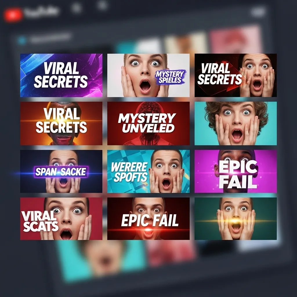 I will design eye catching YouTube thumbnails with high CTR