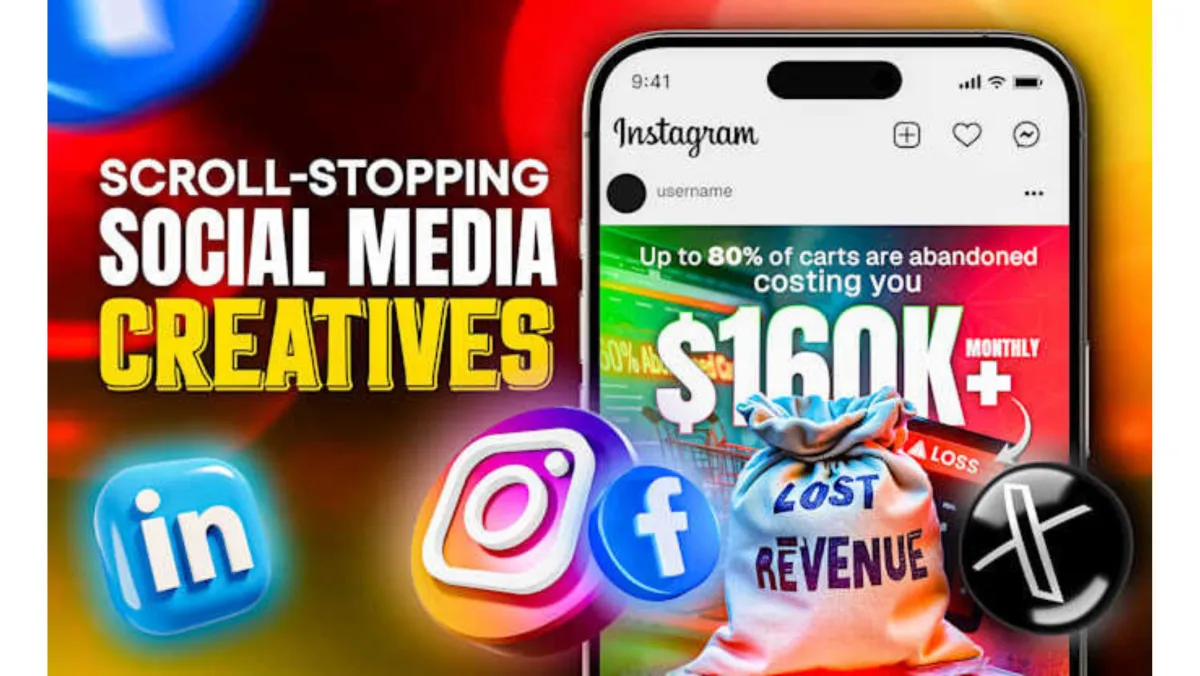 I will design instagram, facebook posts and ad creatives