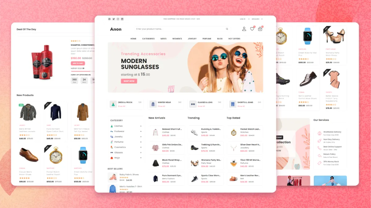 create a professional WordPress e-commerce website with WooCommerce