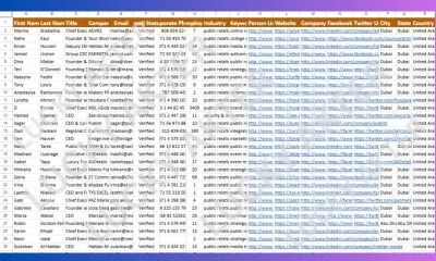 I will provide targeted B2B Leads with Email list building for any industry. 