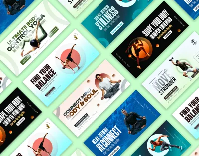 Do web banner, banner advertising, display ads banner & Social Media Banner design