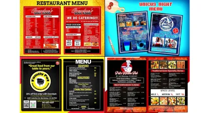 I Will Design Modern Menu Restaurant Menu Digital Menu