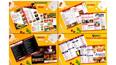 I Will Design Modern Menu Restaurant Menu Digital Menu