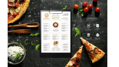 I Will Design Modern Menu Restaurant Menu Digital Menu