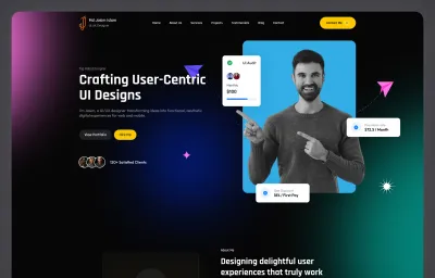 create modern figma wireframe, website and landing page uiux
