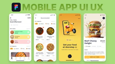 do something good at mobile app and web using figma