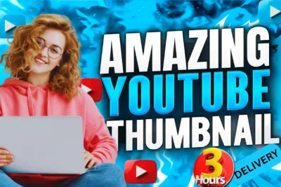 I will design professional YouTube cover profile picture and thumbnail