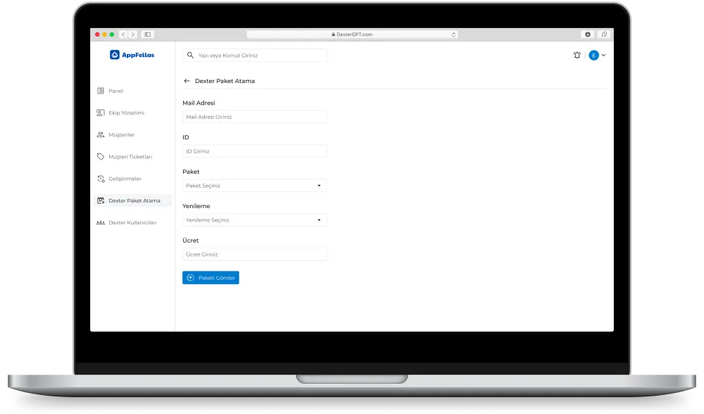 CRM Dashboard — Web Panel UI/UX Design