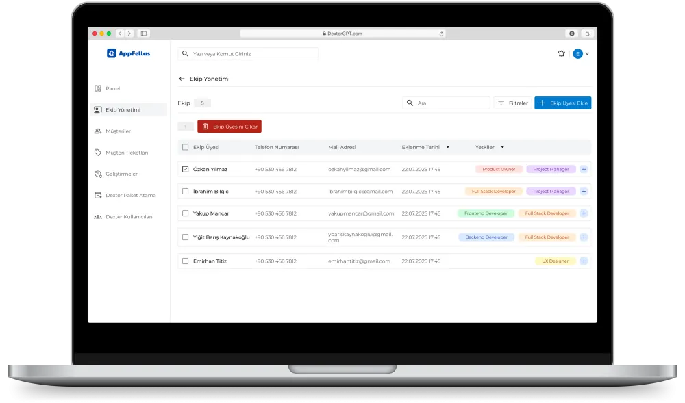 CRM Dashboard — Web Panel UI/UX Design