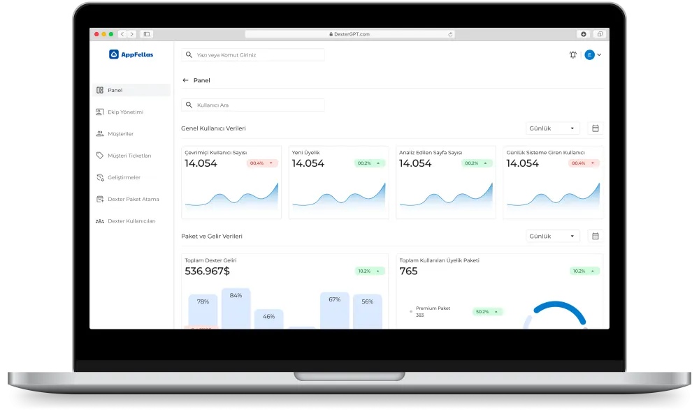 CRM Dashboard — Web Panel UI/UX Design