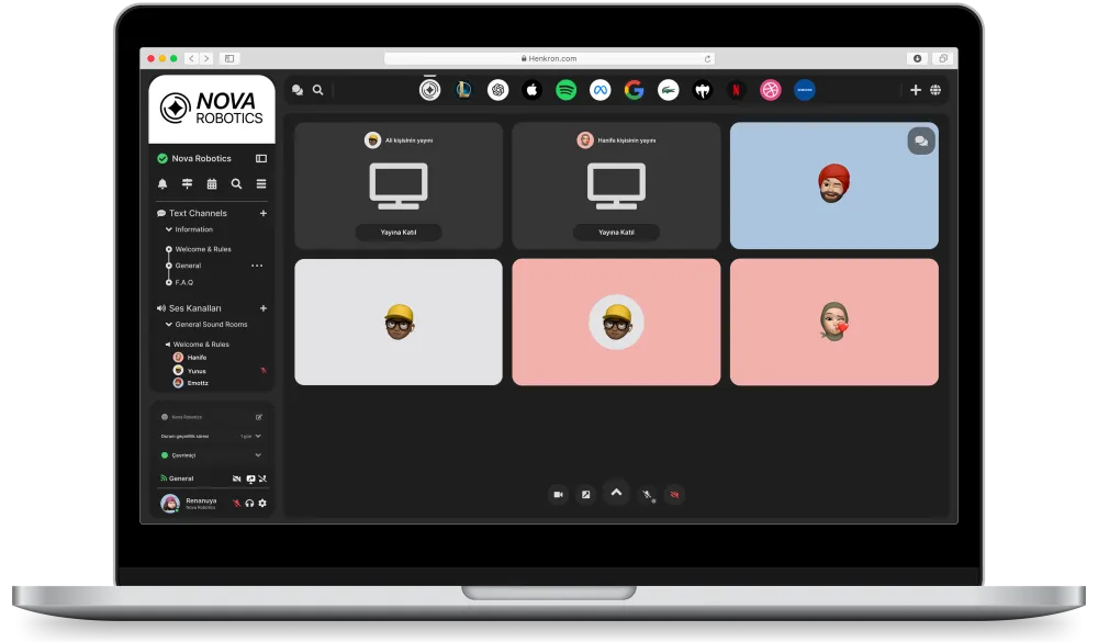 Henkron — SaaS Platform & Web UI/UX Design