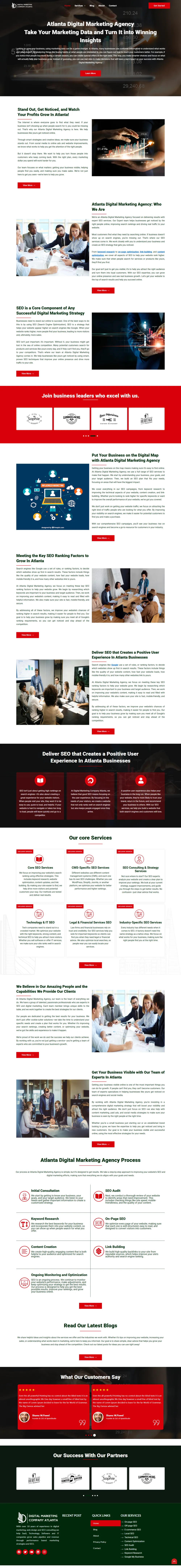 Agency website for any business